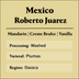Mexico Roberto Juarez - 5lb